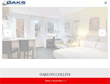 Tablet Screenshot of oaksoncollins.com